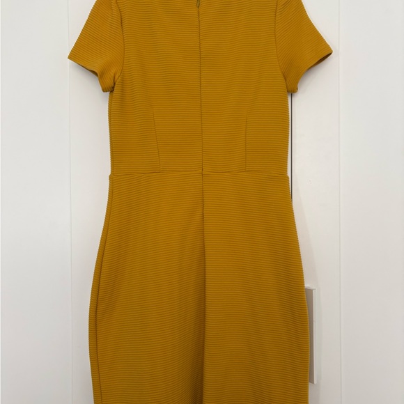 Boden Mustard Yellow Ribbed Dress - Picture 10 of 12